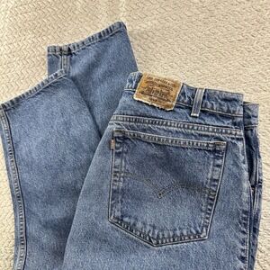 Vintage Levis 545 Orange Tab Jeans Mens 40x32 Vintage Americana 90's Grunge